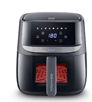 Fritadeira Elétrica Airfryer Vision Max Ichef Polishop 5,7L